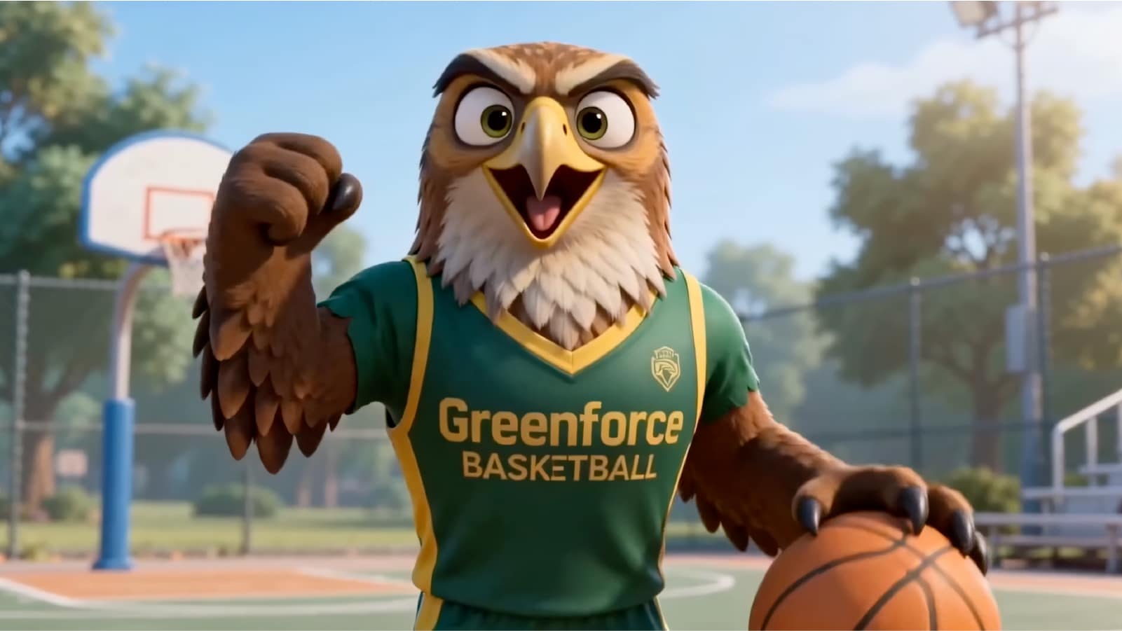 Plattform för utveckling av basketspelare